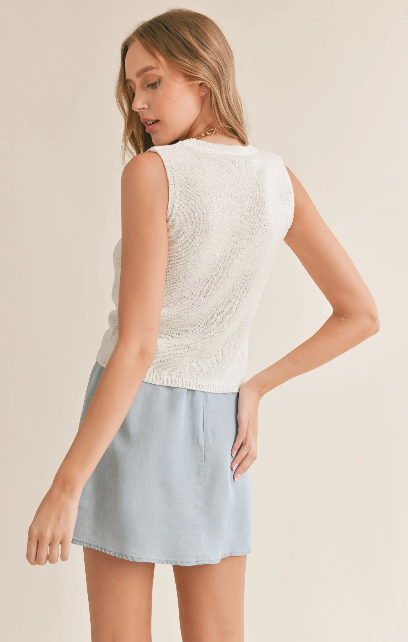 Sadie And Sage Julie Knit Tank