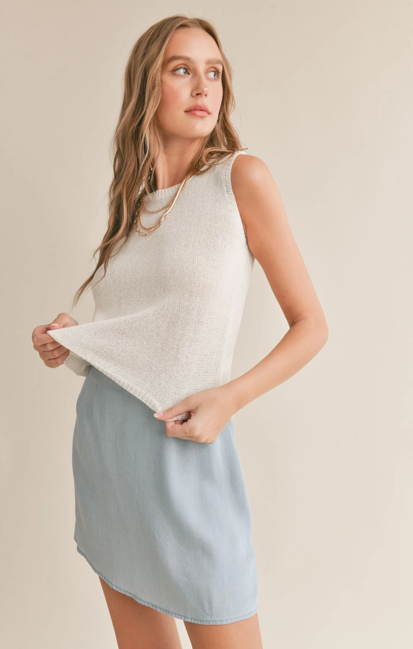 Sadie And Sage Julie Knit Tank