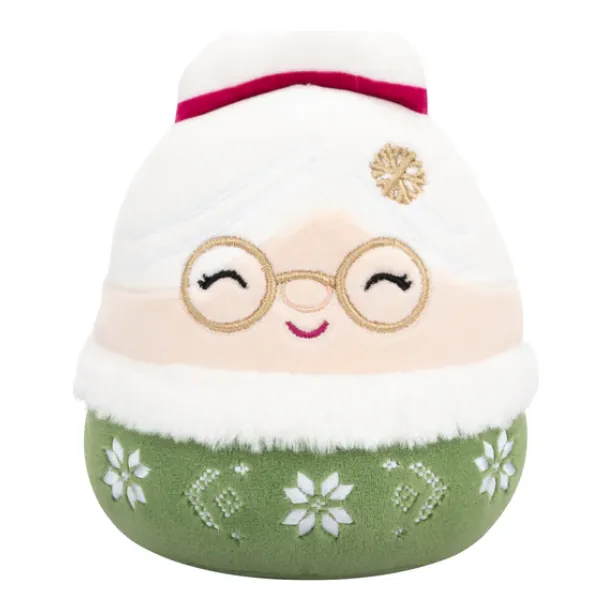 Squishmallow 12 Inch Nicolette the Mrs. Claus with Green Outfit Christmas Plush Toy