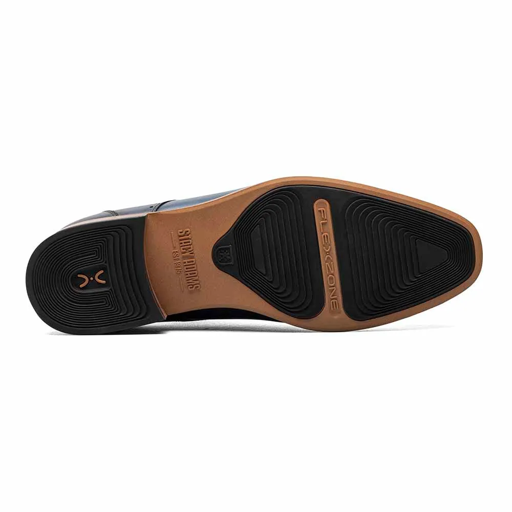 Stacy Adams Navy BRYANT Cap Toe Oxford