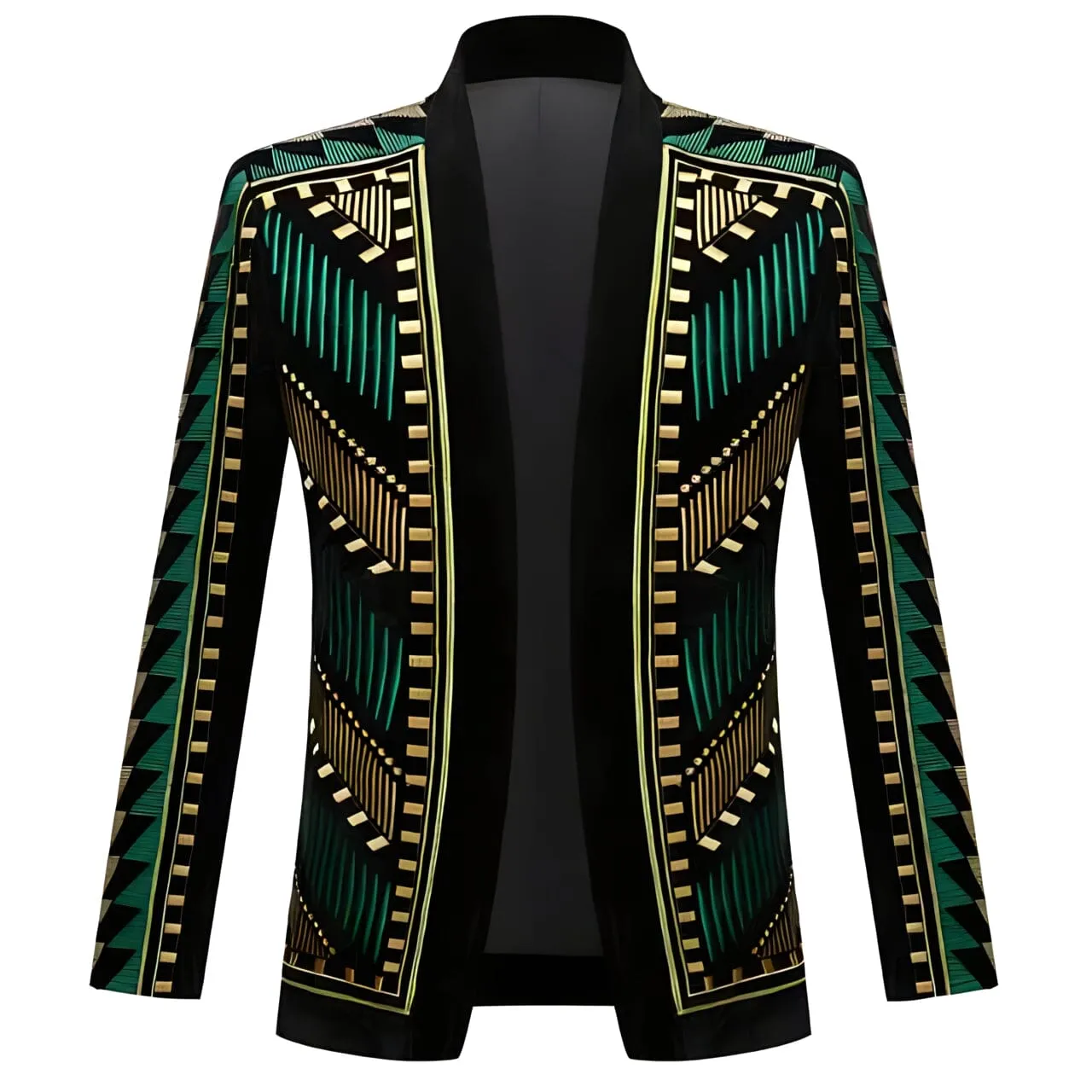 The Seychelles Embroidered Open Front Jacket