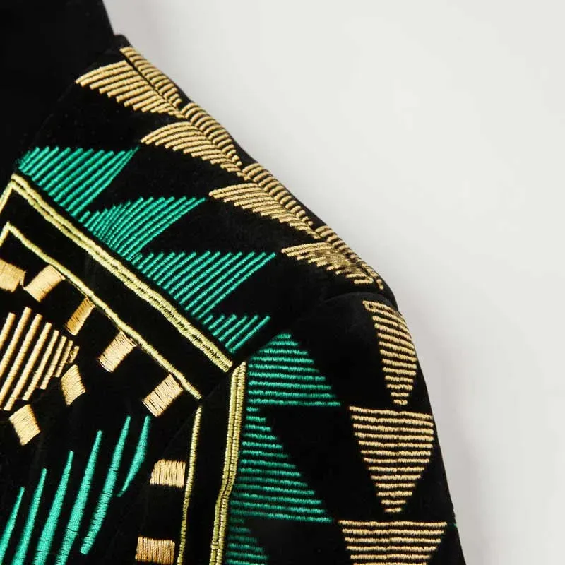 The Seychelles Embroidered Open Front Jacket