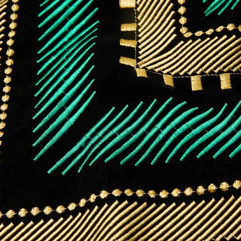 The Seychelles Embroidered Open Front Jacket