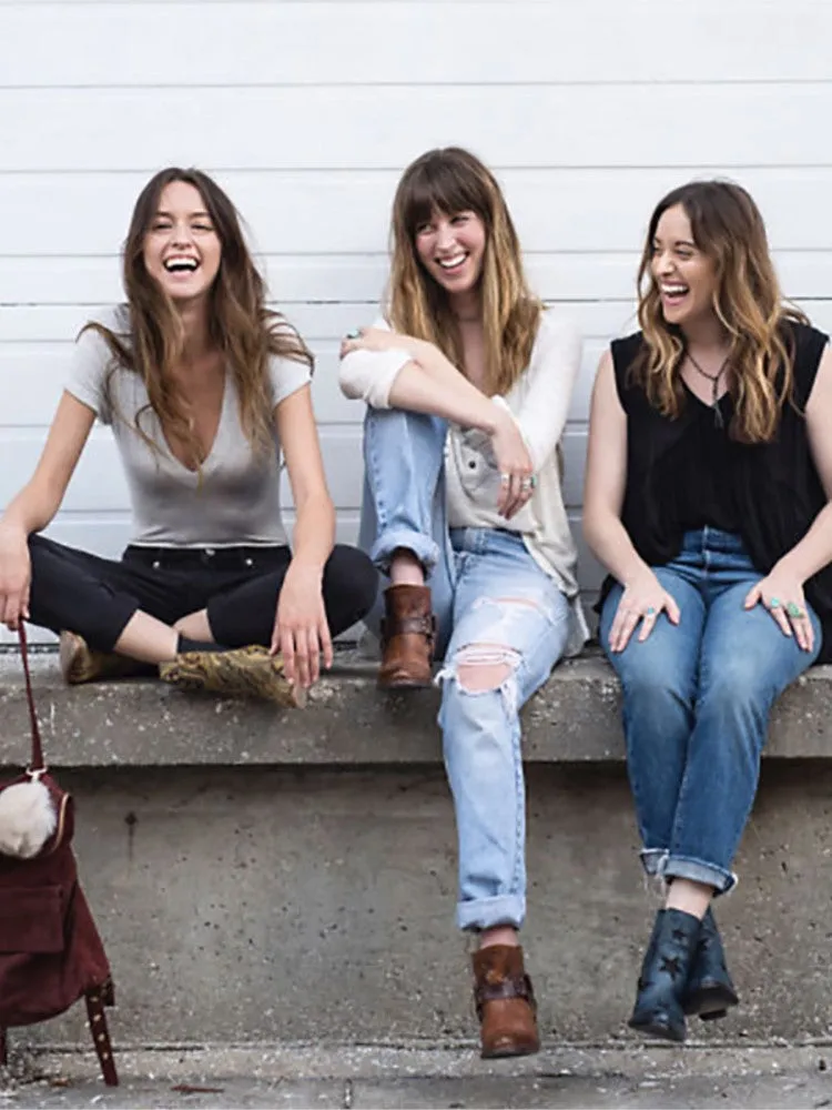 V-neck T-Shirt Jumpsuits