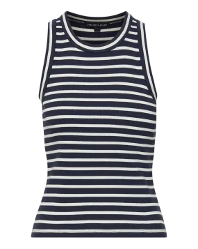 VERONICA BEARD CROPPED JORDYN TANK