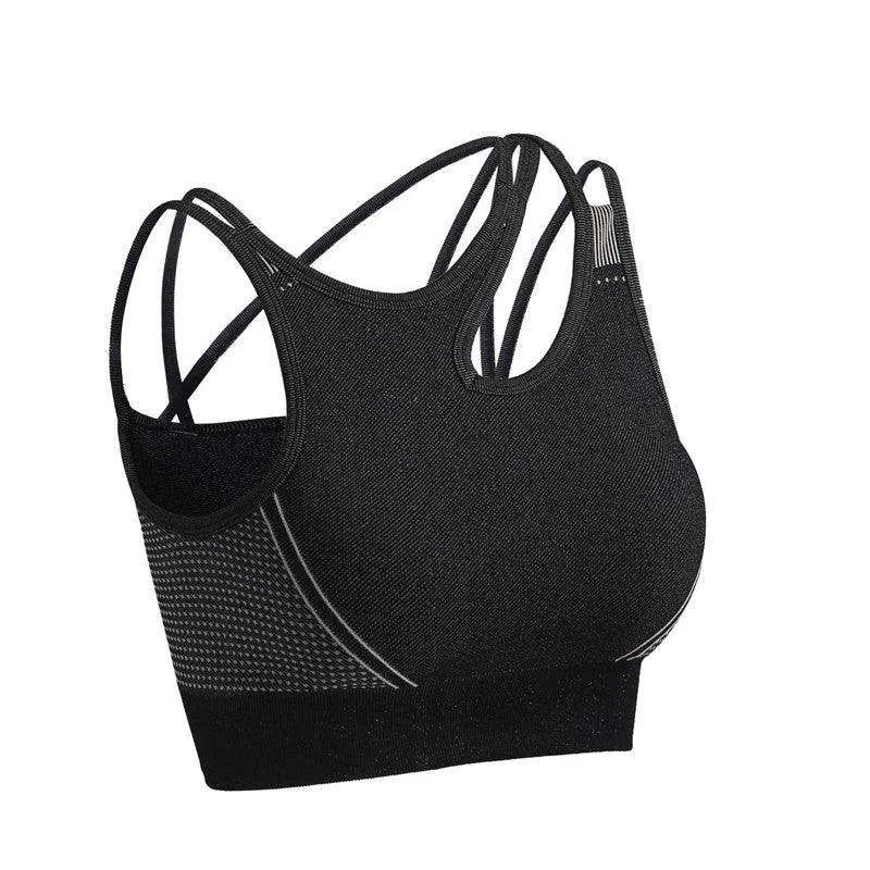 Yoga Super Elastic High-intensity Support Sports Bra Fitness Yoga Vest